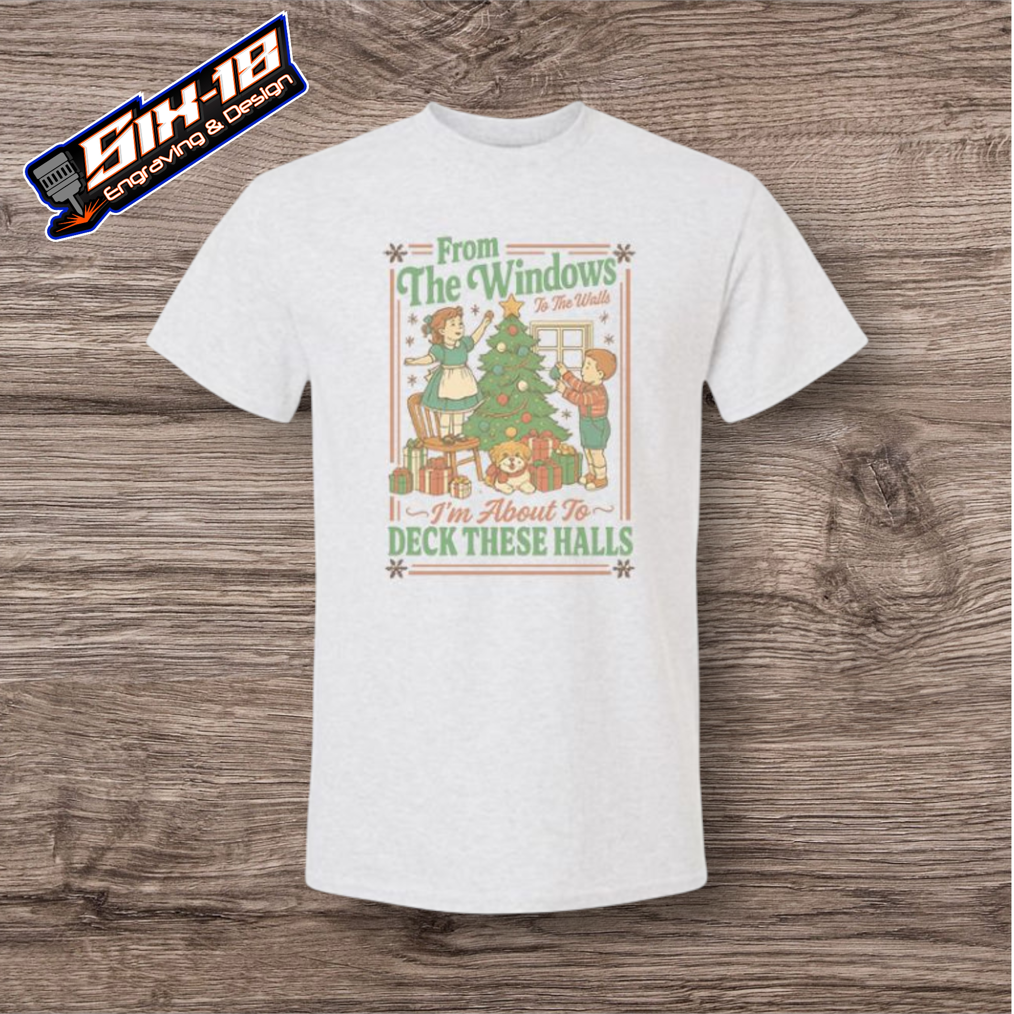 From The Windows To The Walls Christmas Shirt