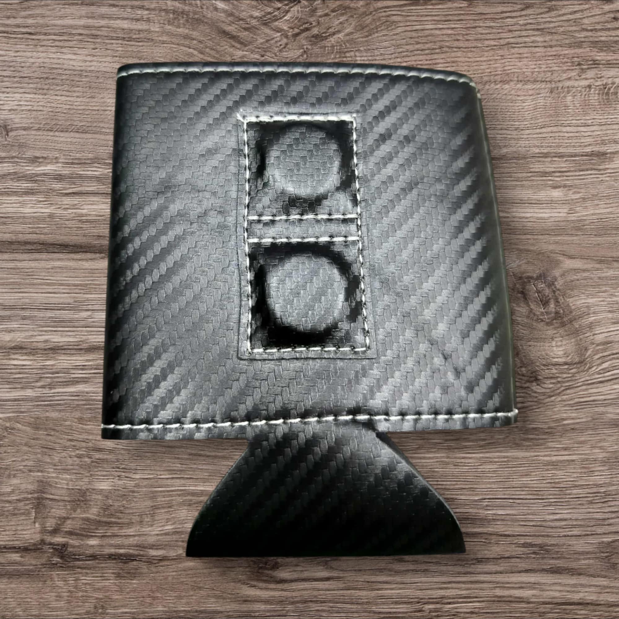 Customizable Magnetic Leatherette Beverage Holders