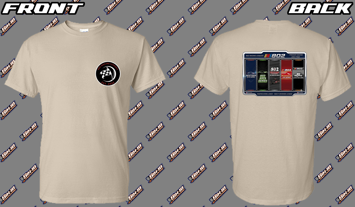 802 Iracing League T-Shirt