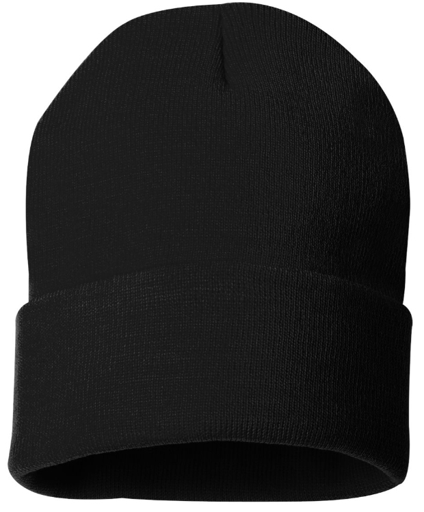 Customizable Leatherette Patch Beanie