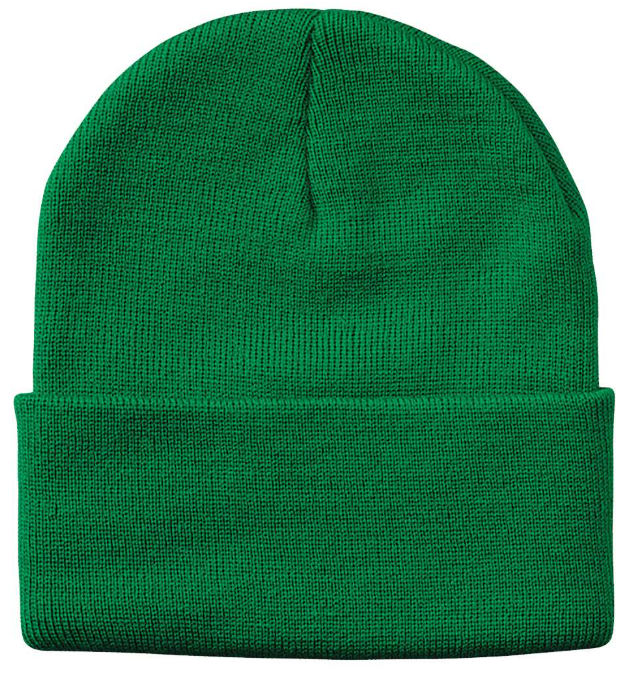 Customizable Leatherette Patch Beanie