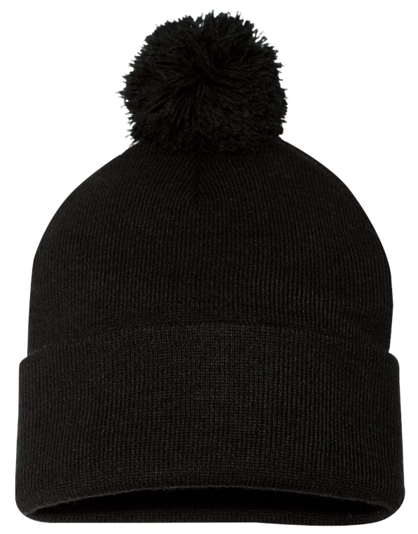Customizable Leatherette Patch Beanie