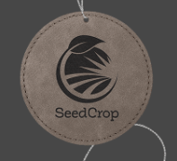 Customizable Leatherette Circle Ornaments