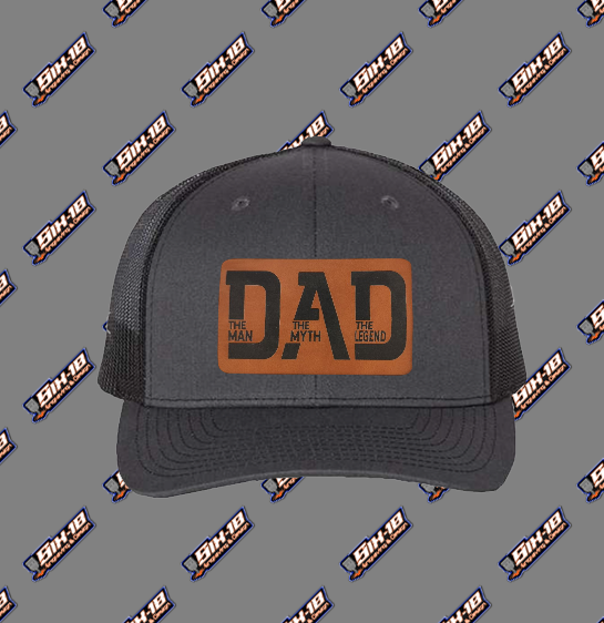 Dad Leatherette Patch Hat