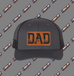 Dad Leatherette Patch Hat