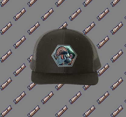 Turkey Leatherette Patch Hat