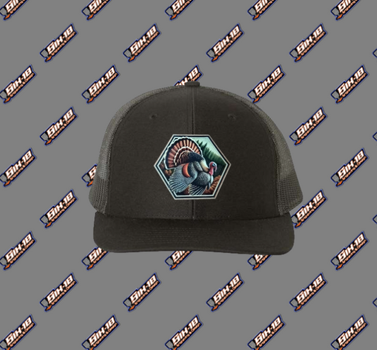 Turkey Leatherette Patch Hat