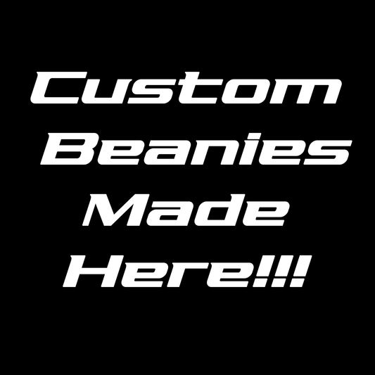 Customizable Leatherette Patch Beanie