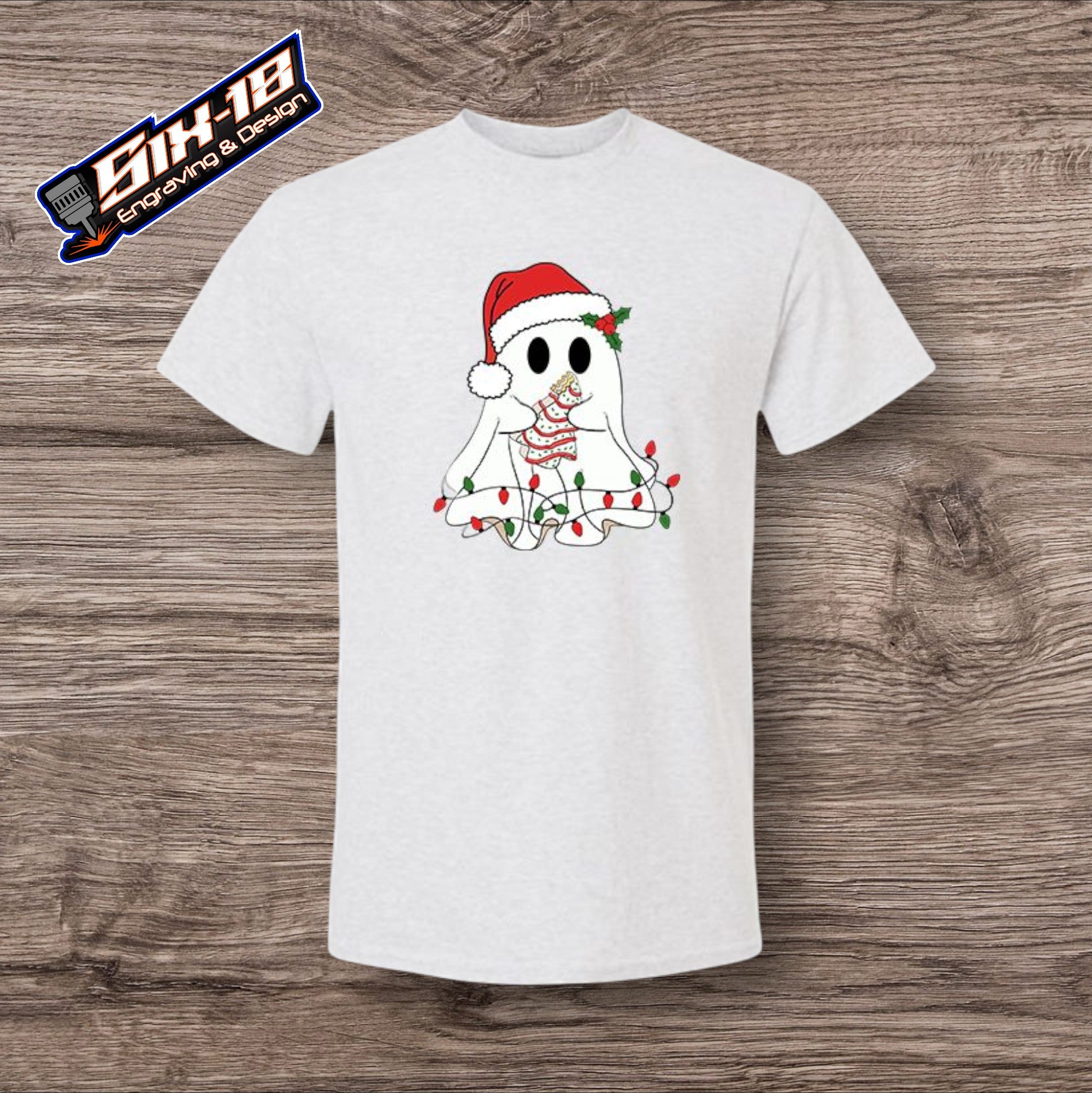Little Debbie Christmas Tree Ghost Shirt