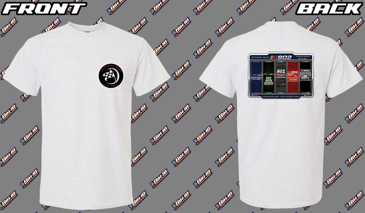 802 Iracing League T-Shirt